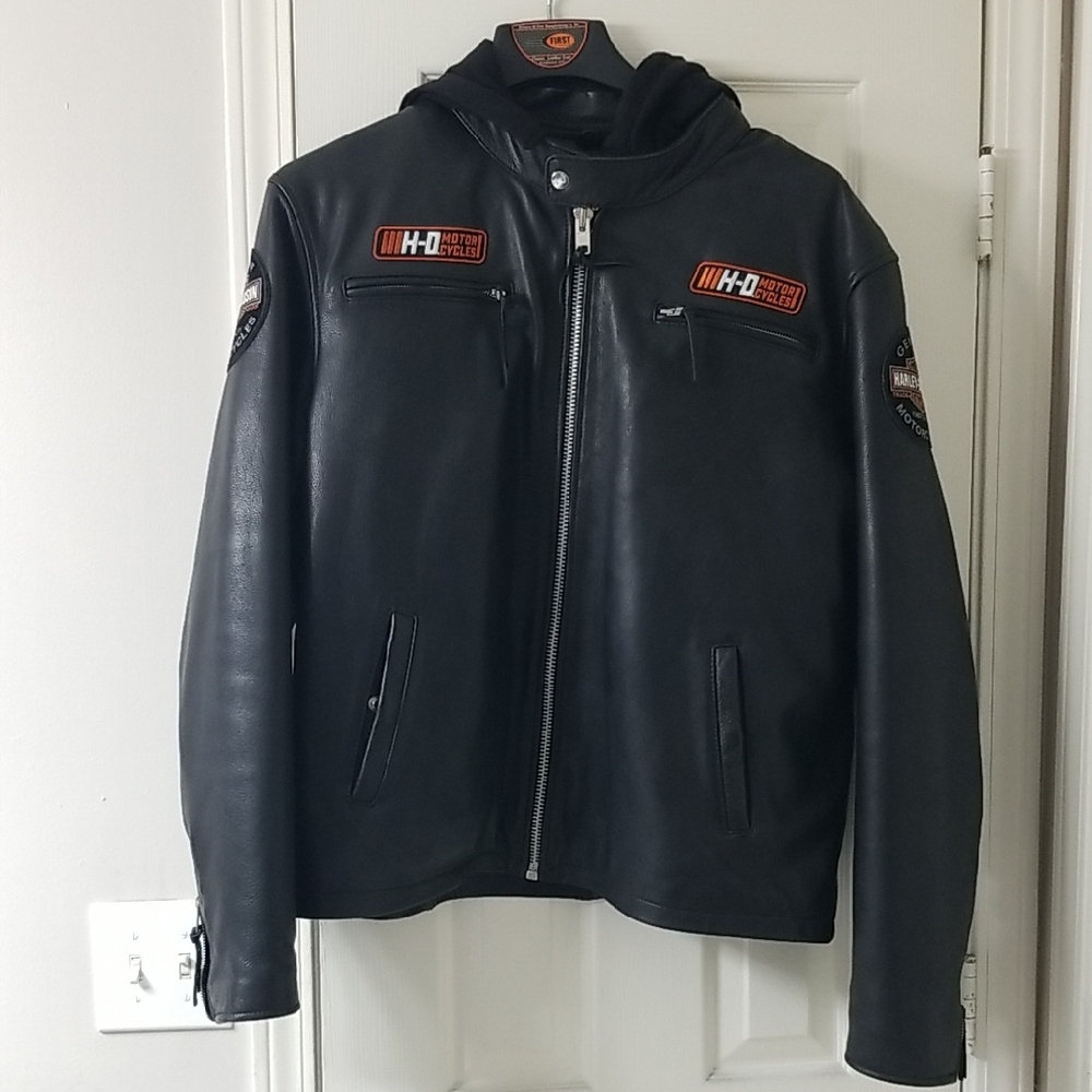 First Classics Street Cruiser Leather Motorcycle Jacket